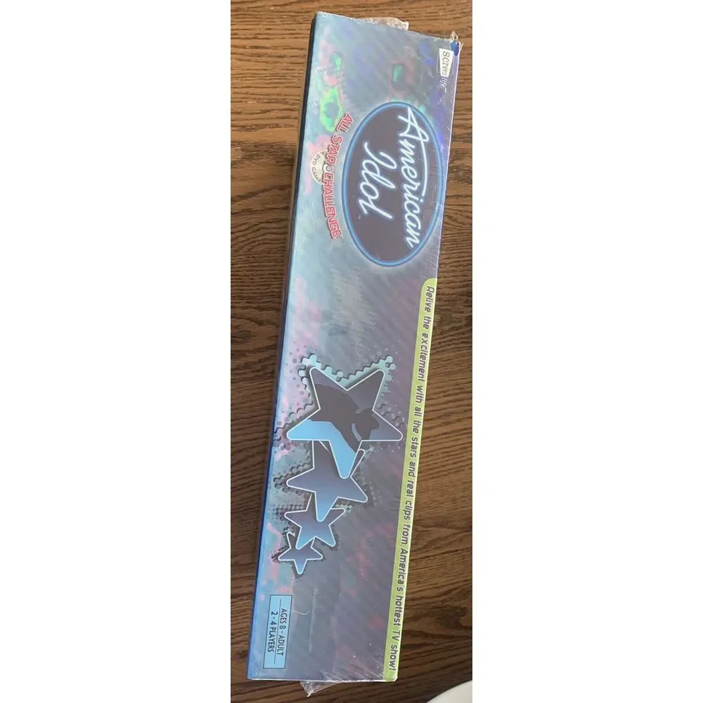 NEW SEALED American Idol All Star Challenge The DVD and Board Game w/ Real Clips